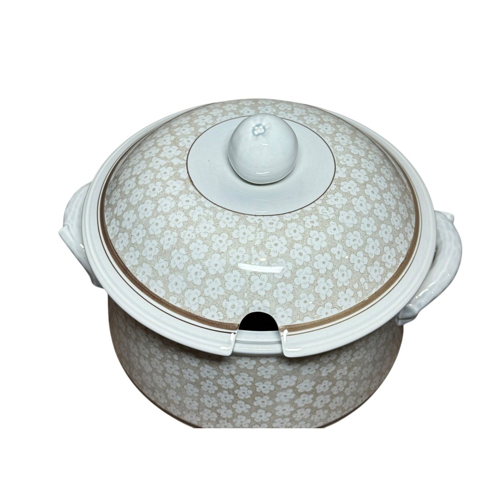 Villeroy Boch Dalarna Tureen w Lid Blue Floral 2 Qt Porcelain Germany - Picture 3 of 11